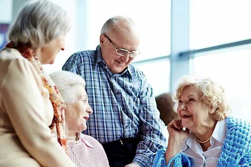 общение пенсионеров